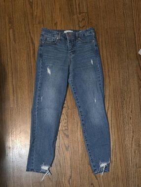 Jessica Simpson High Rise Slim Straight 25